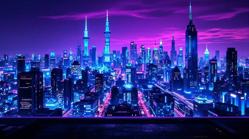 霓虹都市 - 紫电影院 - 王牌影院